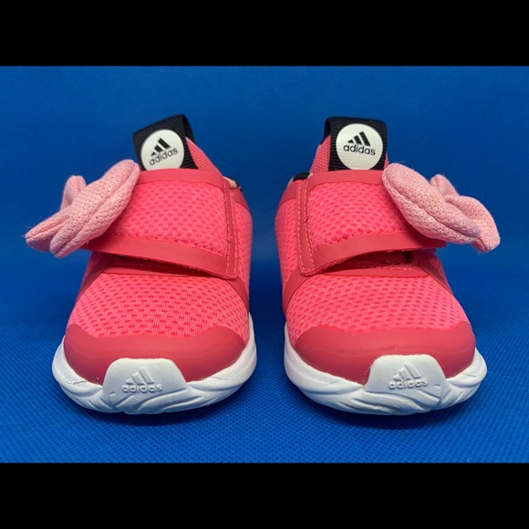 ADIDAS Disney Active Play Minnie Mouse Infant Toddler Girls Sneakers Pink Sz 5K. - Picture 6 of 11